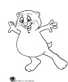 Diente the Gopher coloring page