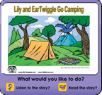 The Camping Trip interactive story book